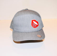 Load image into Gallery viewer, 5 Panel Cap, Structured with laser cut rear panels. Chenille and embroidered patch.
